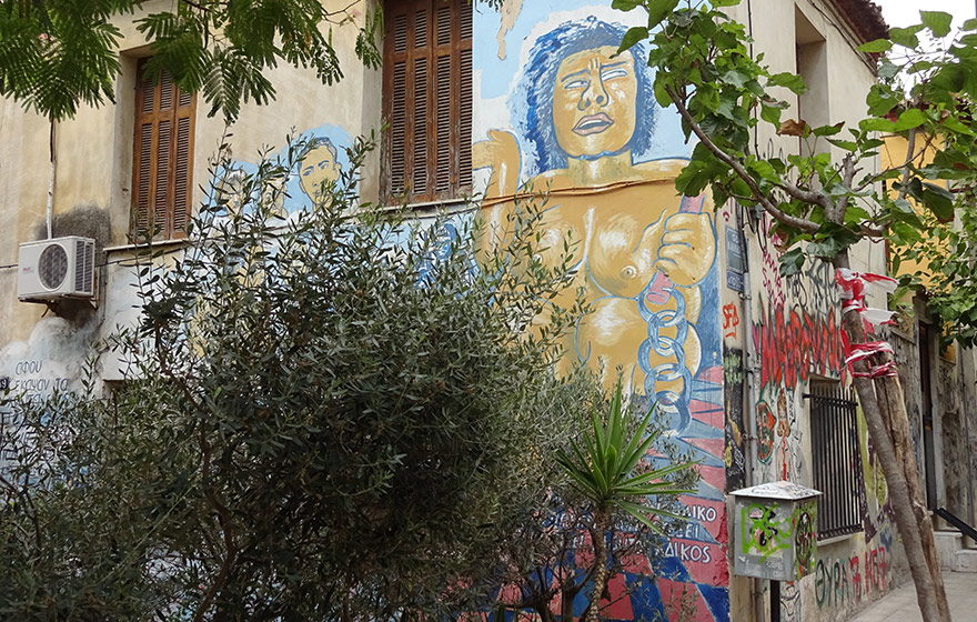Griechenland: Die besetzte Gemeinschaft Prosfygika in Athen kämpft mit Hilfe vieler Unterstützer gegen die drohende Räumung